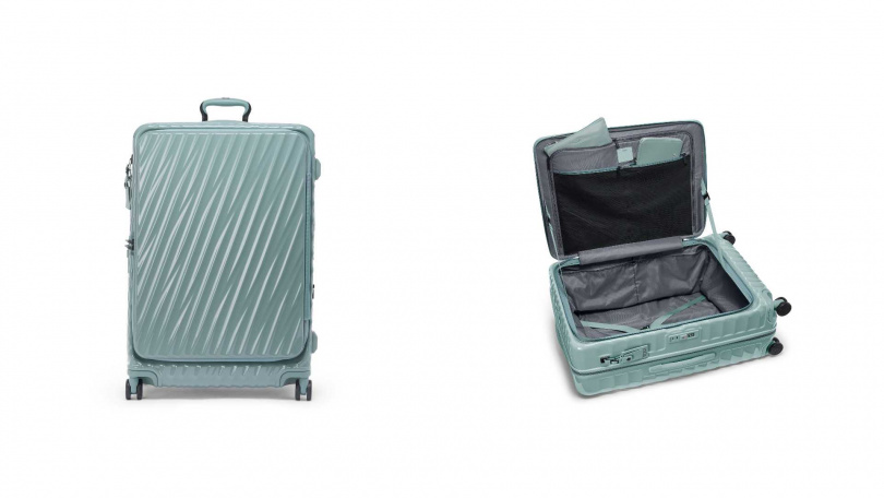 TUMI 19 Degree 系列 大型前開式可擴展行李箱／37600元（圖／品牌提供）