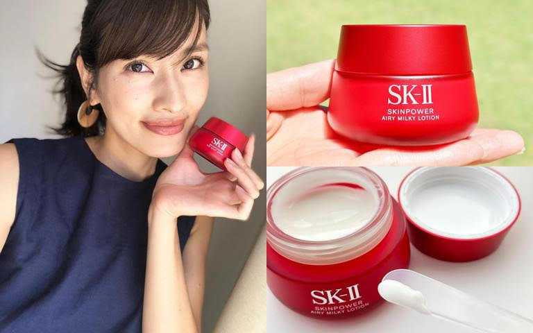   SK-II肌活能量輕盈活膚霜 50g／3,500元、80g／5,200元  有著輕薄感的輕奶油質地，獻給油性肌膚的女孩們。(圖／IG@hatase_ai、IG@hyuxmczrt4)