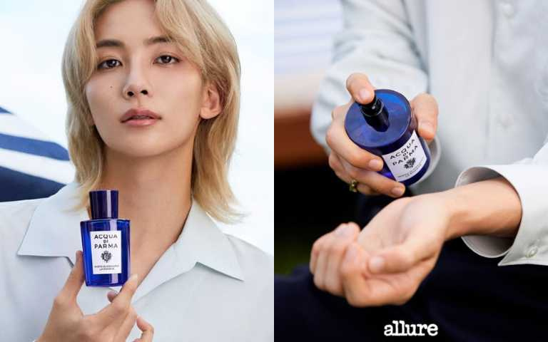 淨漢最近替韓國《allure》雜誌拍攝香水照片引起粉絲討論。(圖/取自 allurekorea IG)