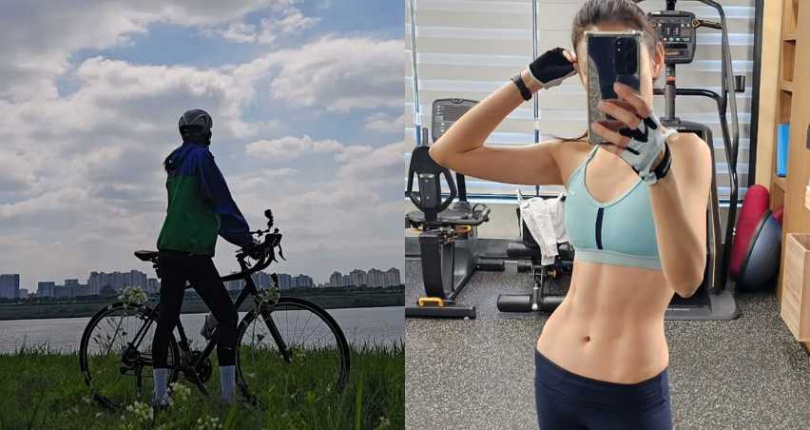 (圖/取自 modelhanhyejin IG)