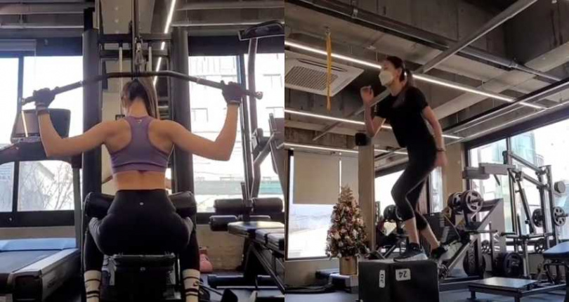 (圖/取自 modelhanhyejin IG)