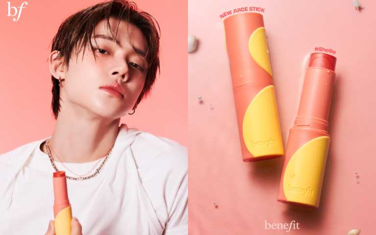 benefit Juice Stick 果汁冰透腮紅棒 8g／1,360元。（圖／取自 benefitcosmeticskorea IG）