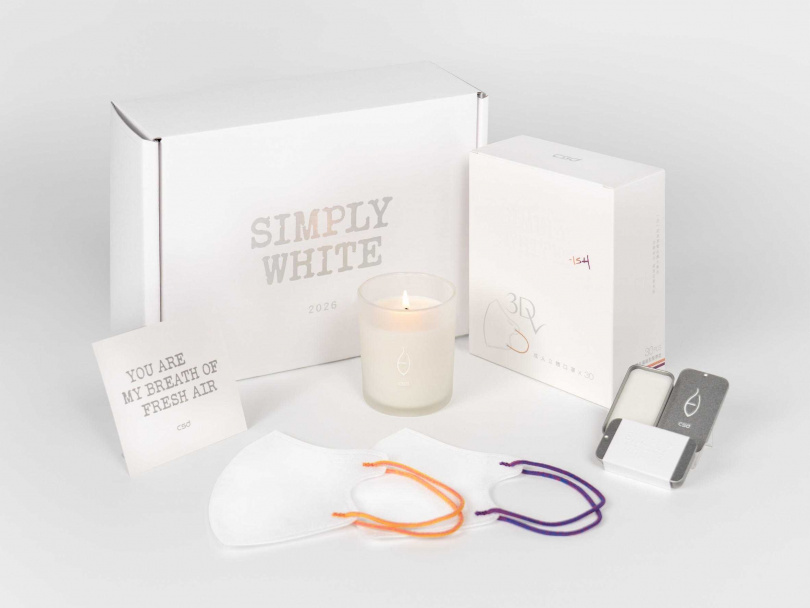 中衛Simply White2026年度限定款30片入,成人平面款260元;成人立體3D/3Dv款350元。(圖/品牌提供)
