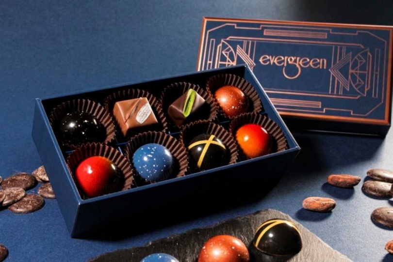 2022第二屆黑金派對「台中長榮桂冠酒店」會場限定：「ICA巧克力大賽獲獎禮盒－戀上Gatsby」。
