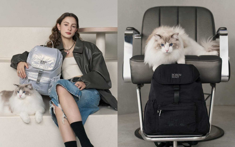 ROBINMAY奇幻冒險後背包(迪士尼貓狗系列)／2,380元  最貼心的是竟然有電腦夾層！外出攜帶電腦更方便。（圖／ROBINMAY提供）