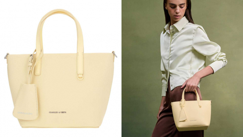 CHARLES & KEITH Beryl 中型托特包／2,490元（圖／品牌提供）