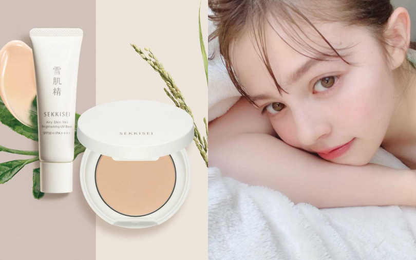 以不易帶給敏感肌負擔感為發想的飾底乳、蜜粉，透過自然成分運用，讓化妝也能同時守護肌膚。（圖／品牌提供、取自katouchan IG）
