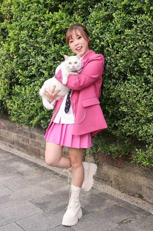 愛吃蝦子的Hoki目前正在控制體重。（圖／楊澍攝）