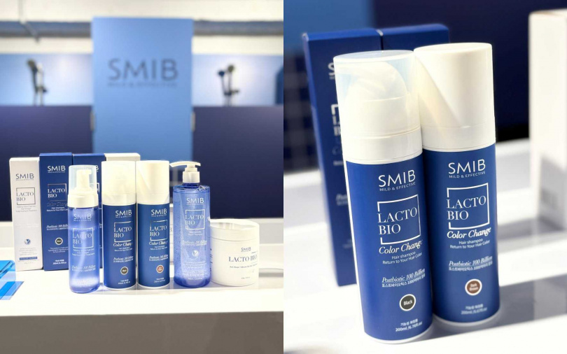 SMIB 1000億乳酸菌強健髮根染色洗髮精/1,000元(圖/吳雅鈴攝)