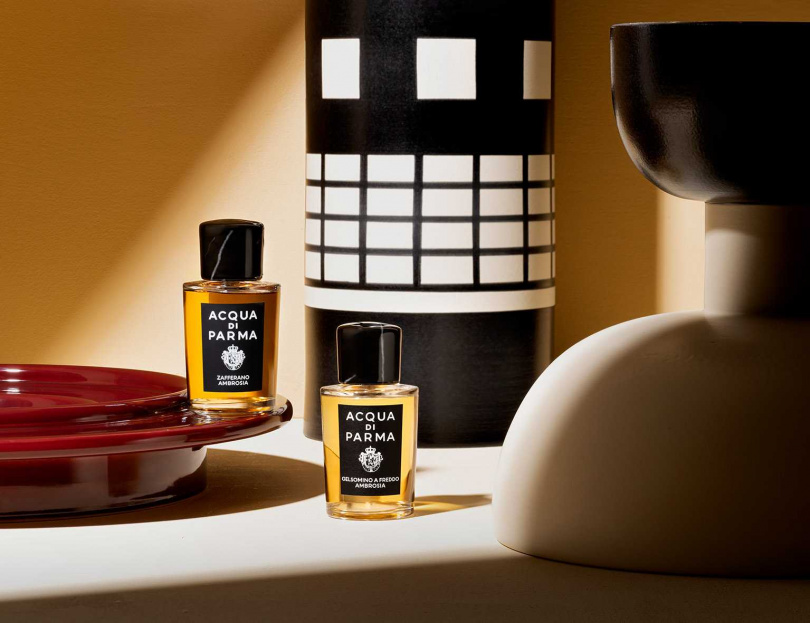 Acqua di Parma 格調 迷煙茉莉精萃 50ml/11,500元、Acqua di Parma 格調 藏紅花精萃 50ml/11,500元(圖/品牌提供)