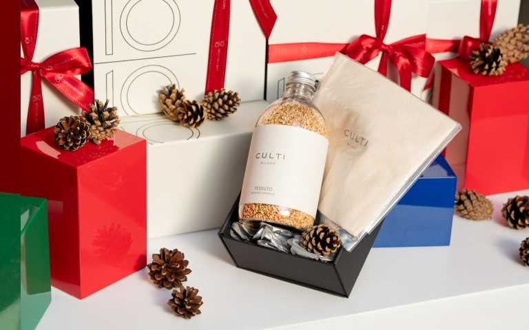 CULTI 冬日暖香組 香氛袋+香氛栗補充瓶 / 2,100元。（圖／品牌提供）
