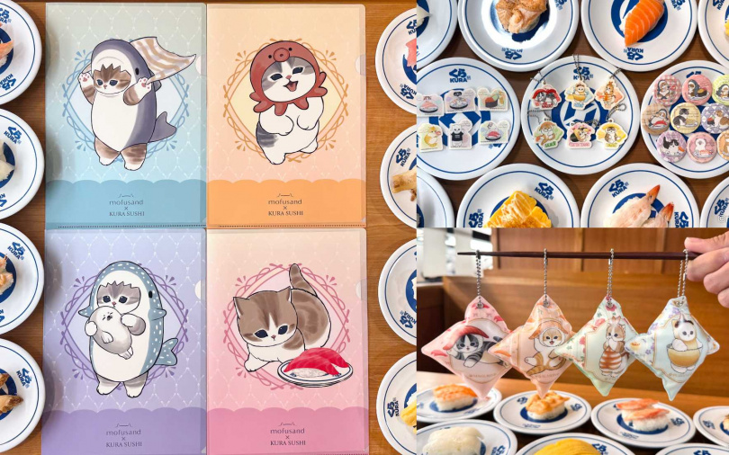 藏壽司變裝達人貓咪化身壽司造型!3大系列扭蛋限時22天萌翻登場。(圖/品牌提供)
