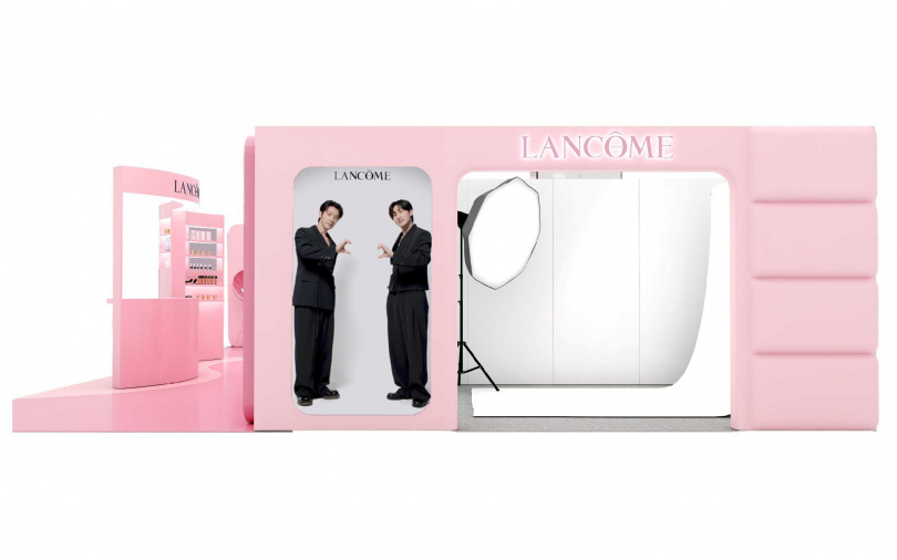 在即時全息合影區能親身感受與SUPER JUNIOR-D&E最親密的沉浸式互動！（圖／品牌提供）