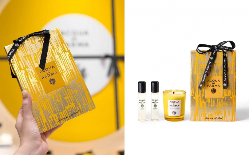 Acqua di Parma金色假期香氛驚喜包／3,500元（圖／吳雅鈴攝、品牌提供）