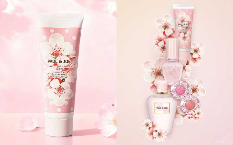 PAUL & JOE 粉紅櫻花限量護手霜/560元(圖/品牌提供)