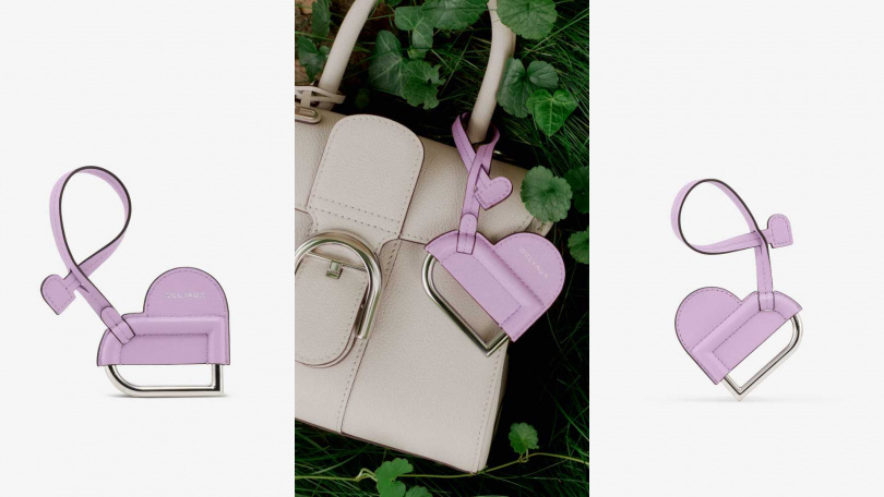 DELVAUX D-Love Charms 棉花糖紫（圖／品牌提供）