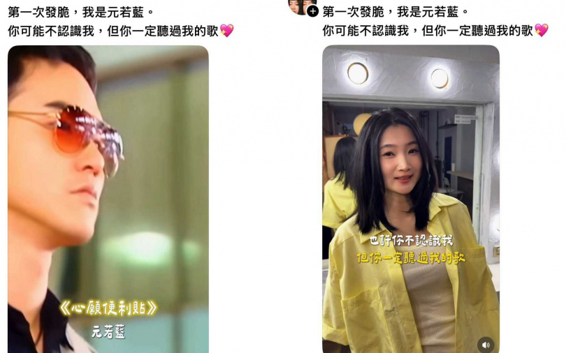 (圖/翻攝自元若藍Threads)