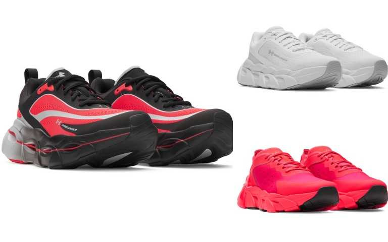 UNDER ARMOUR 全新高端「UA HALO 系列 男 Halo Racer 慢跑鞋 5,580​元、女 Halo Runner 慢跑鞋 4,780元、UA Halo Trainer 訓練鞋 5,280元（圖／品牌提供）