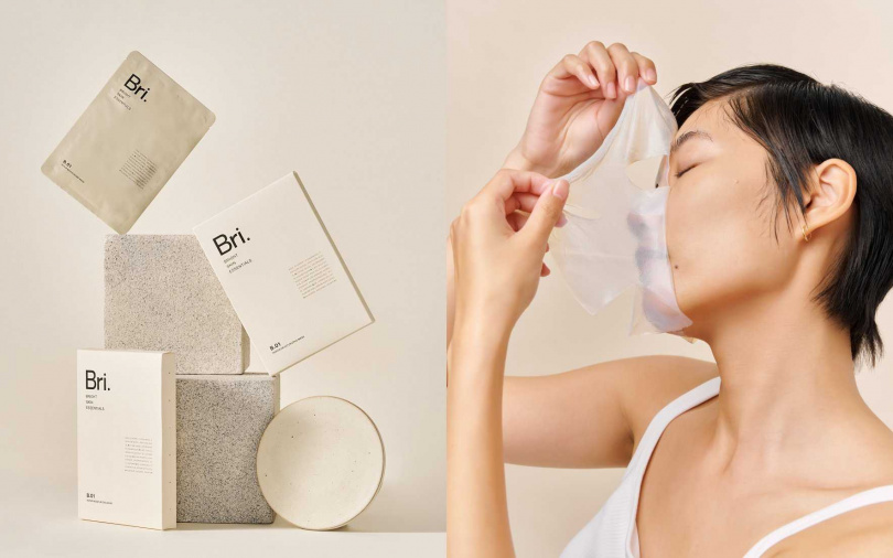 Bri. Skin Essentials B.01修護保濕生物纖維面膜(三入)/2,000元(圖/品牌提供)