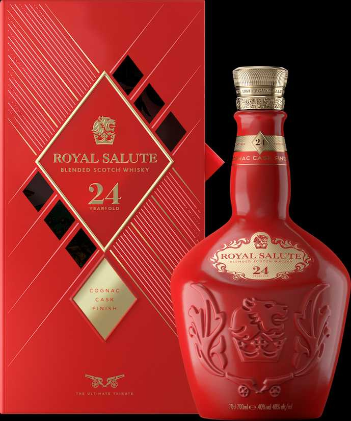 由皇家禮炮首席調酒師Sandy Hyslop專為亞洲追求獨特頂級風味的非凡人士，打造出「皇家禮炮24年干邑桶調和蘇格蘭威士忌」！