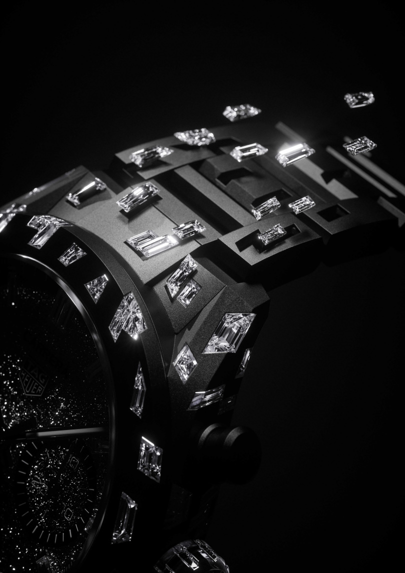 TAG Heuer Carrera Plasma前衛鑽石陀飛輪計時腕錶／16,830,000元（圖／品牌提供）