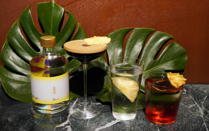 「鳳尾琴酒」若用於調製Espresso Martini、Gin Tonic、Negroni等經典調酒，都能帶來不俗順口的風味。（圖／魏妤靜攝）