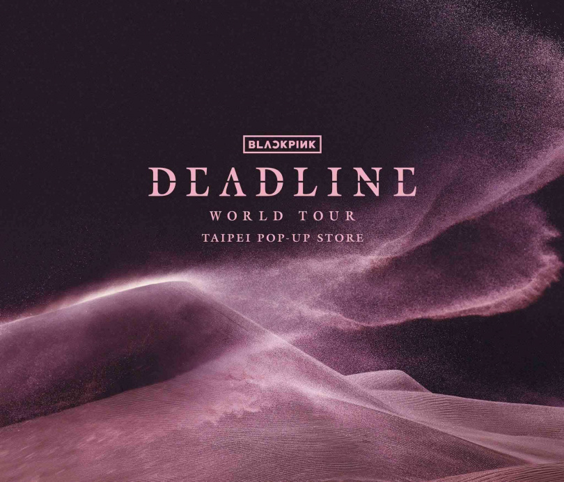 BLACKPINK 臺北快閃店主視覺公開。(圖/Live Nation Taiwan提供)