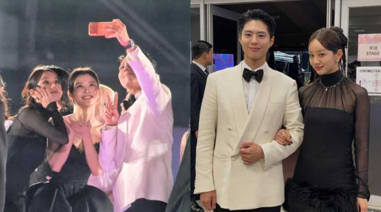 (圖/取自AAA頒獎典禮畫面、hyeri_0609 IG)