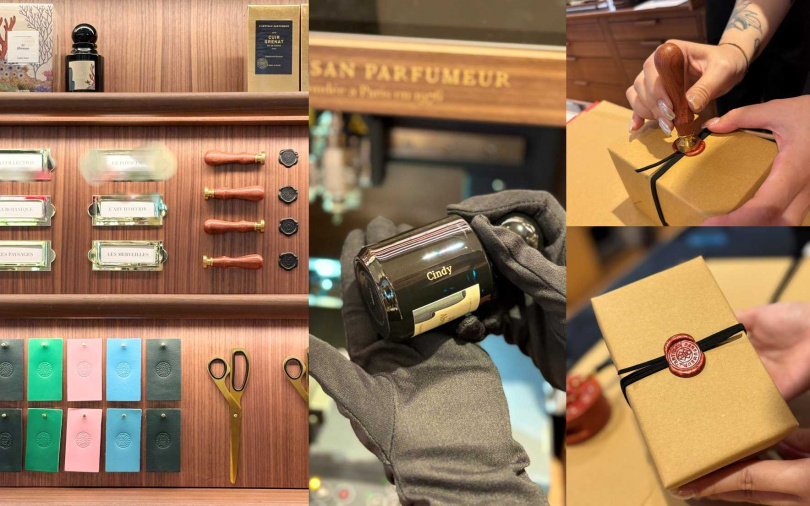 A11也備有瓶身刻字或是蓋封蠟章的服務。（圖／吳雅鈴攝）