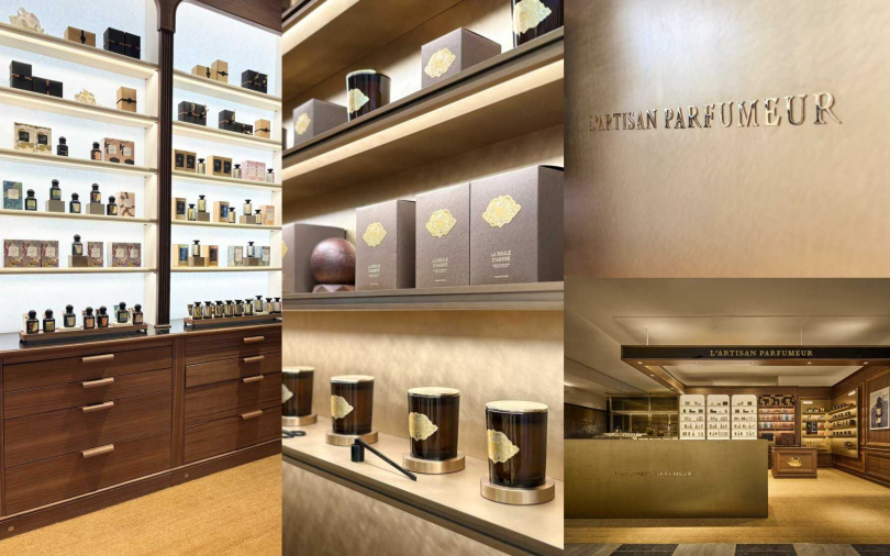 阿蒂仙之香新光三越A11形象店走的是溫暖高級的格調。（圖／吳雅鈴攝、品牌提供）