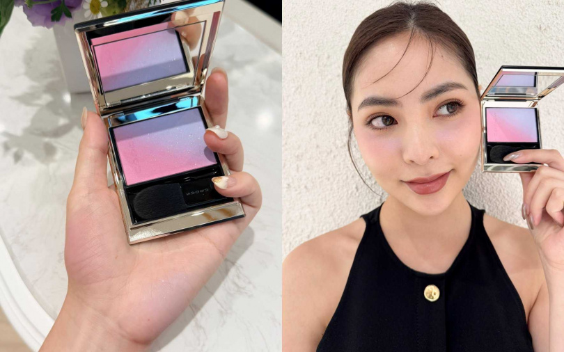 SUQQU晶采柔艷頰彩#113/2,200元(圖/吳雅鈴攝)