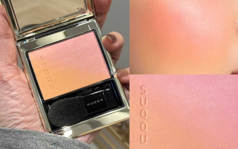 SUQQU晶采柔艷頰彩#112/2,200元(圖/吳雅鈴攝、品牌提供)