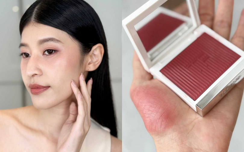 TOM FORD太陽親吻限量訂製頰彩盤#01/3,000元(圖/吳雅鈴攝)