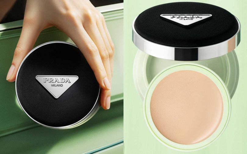 PRADA Beauty原生霧光尼龍氣墊粉餅12g／2,850元（圖／品牌提供）