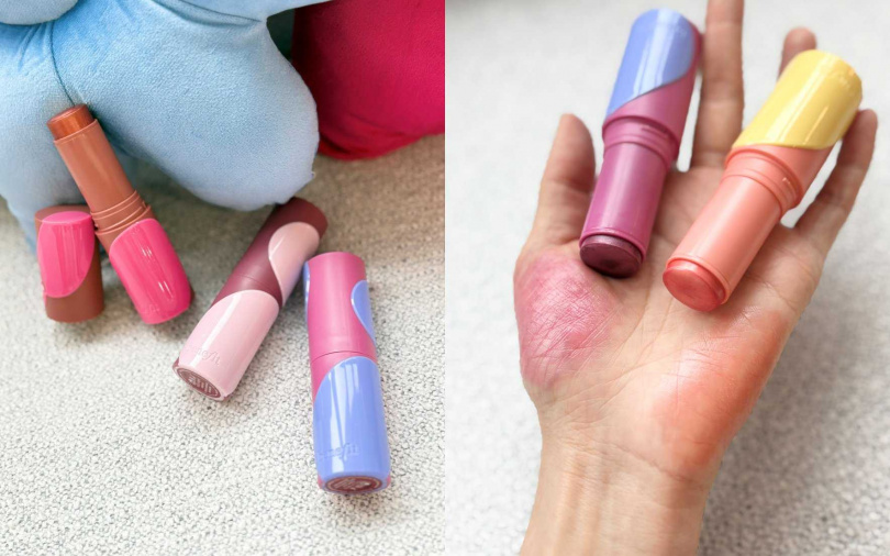 benefit果汁冰透腮紅棒8g/1,360元(圖/吳雅鈴攝)