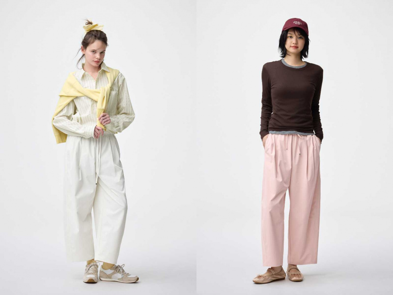 GU Barrel Ankle輕便錐形褲／790元（圖／品牌提供）