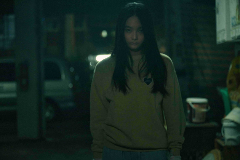 邵奕玫《祭弒》中邪神情與動作戲表現亮眼。（圖／威視電影）