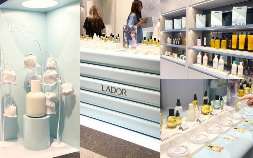 LADOR於4/10~5/10@台北信義新光A11北大門打造「香氛製造所」快閃店。（圖／吳雅鈴攝）