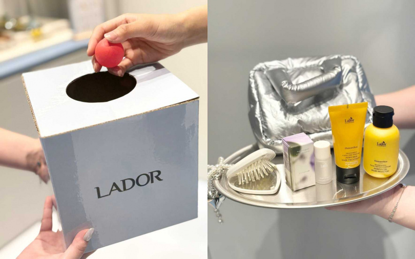 現場追蹤IG即可玩幸運摸彩活動，快來試試妳的手氣能把哪些禮物帶回家。（圖／吳雅鈴攝）