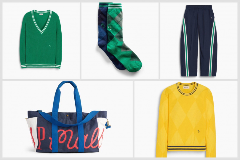 Gap×Malbon聯名系列共推出35件男女裝與配件。(圖/品牌提供)