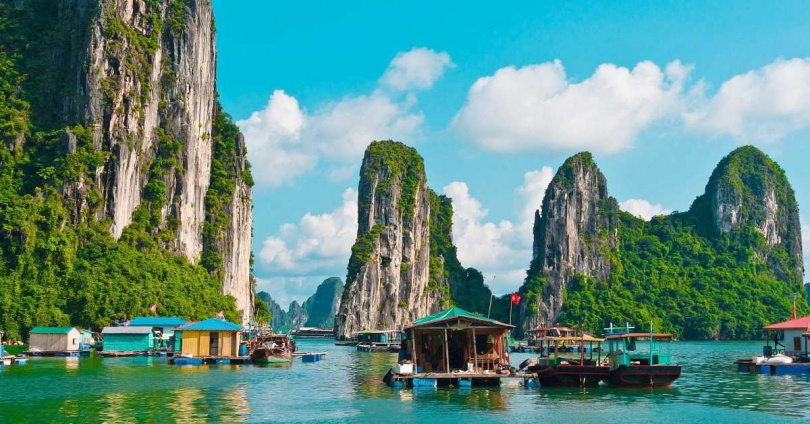 擁有壯麗景觀的下龍灣為Klook站上越南最受歡迎Top 3目的地。（圖／Klook提供）