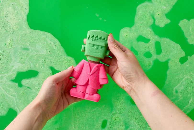 LUSH 科學怪人汽泡彈 /190元。（圖／品牌提供）