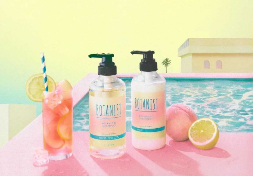 BOTANIST 蜜桃檸檬輕盈型洗髮精、保濕型洗髮精 各440mL / 550元。（圖／品牌提供）