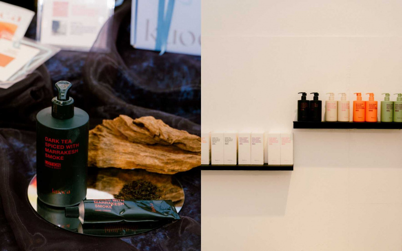 在韓國爆賣的Epicure Blends洗沐系列這裡都有陳列。（圖／品牌提供）