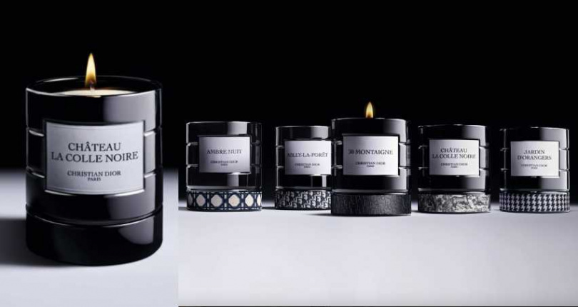 迪奧香氛世家 香氛蠟燭／4,800元、蠟燭座皮革款／2,800元、蠟燭座布質款／1,800元（圖／品牌提供）