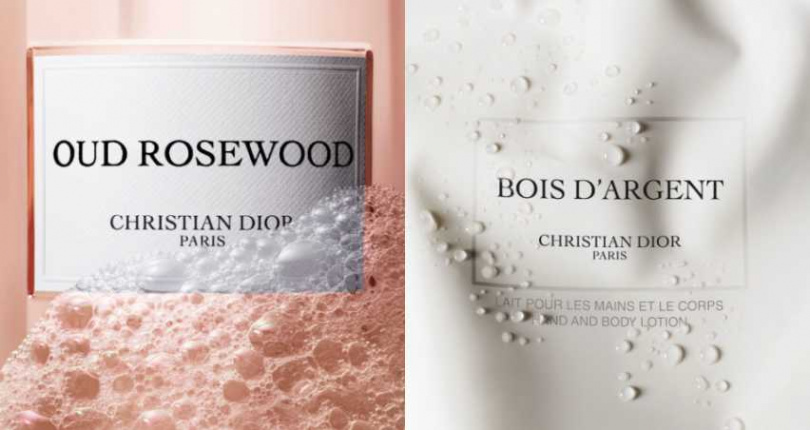 迪奧香氛世家 香氛潔膚露 300 ml (瓶裝)／ 2,450元 / 300 ml (補充包) ／1,950元、香氛潤膚乳液 300 ml (瓶裝) ／3,450元、300 ml (補充包) ／2,750元（圖／品牌提供）