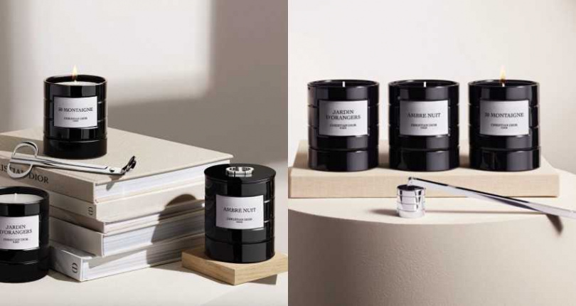 迪奧香氛世家 燭芯剪／1,800元、蠟燭蓋／1,800元、熄燭罩／1,800元（圖／品牌提供）