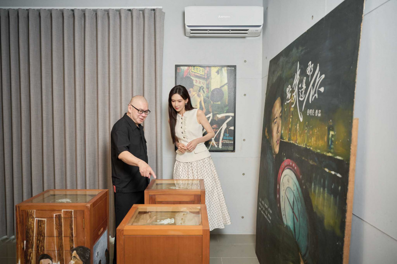 林志玲現身國際名導蔡明亮的藝術空間。（圖／空氣美學事務所提供）