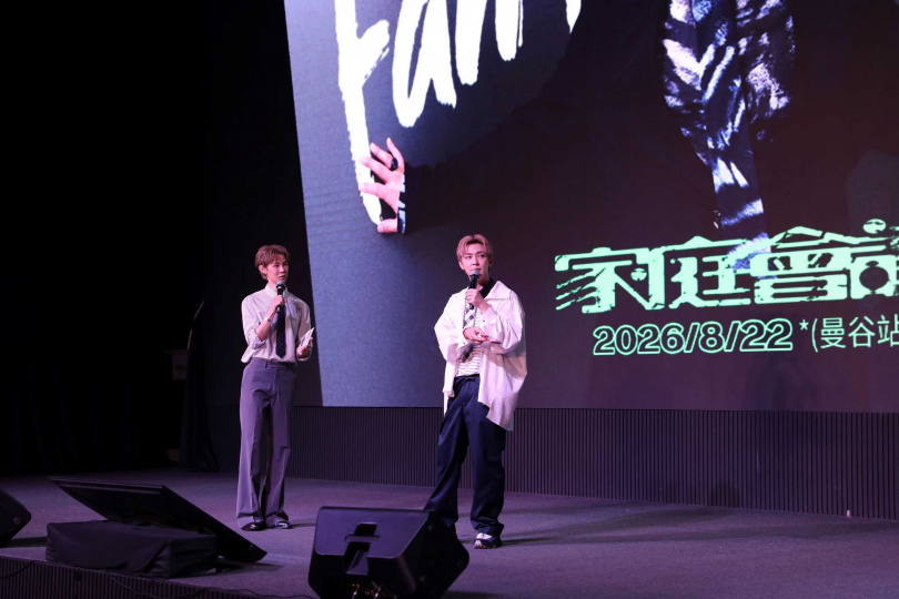 炎亞綸FAN MEETING欽點夏和熙擔任主持人。(圖/晴空鳥提供)