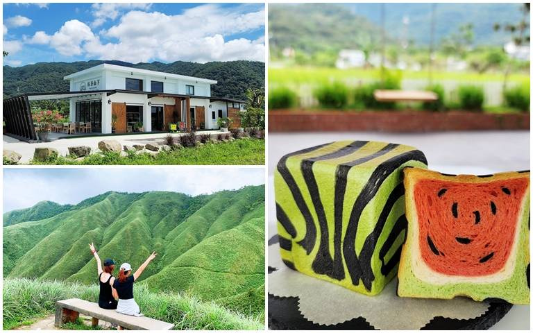 宜蘭咖啡館再+1！「抹茶山」美景第一排　必點卡哇伊「西瓜吐司」